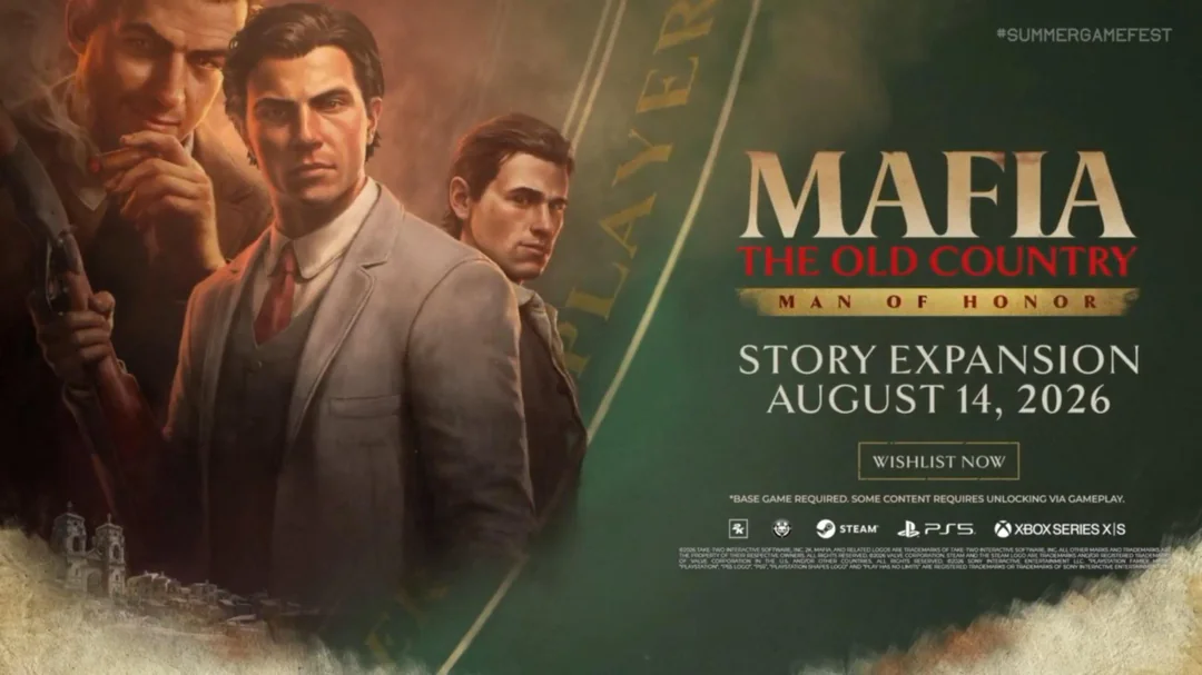 Mafia: The Old Country - Man of Honor official artwork
